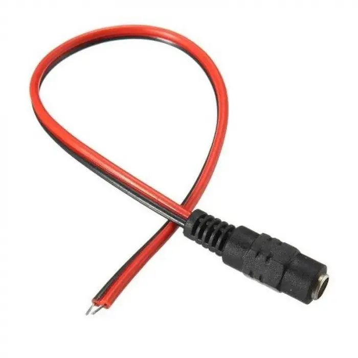 Kablolu DC Jak 2.1 mm - Dişi