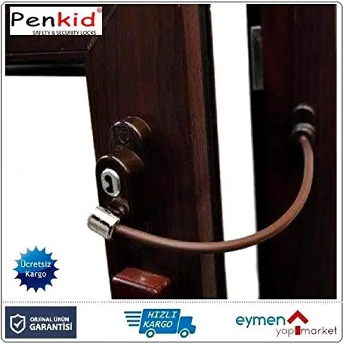 Kablolu Pvc Pencere Kilidi