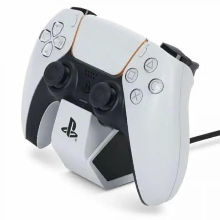 Kablosuz DualSense Controller için Solo Şarj İstasyonu - Beyaz, DualSense Controller, Şarj, Sony PlayStation, PS5, Resmi Lisanslı