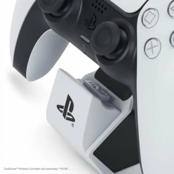 Kablosuz DualSense Controller için Solo Şarj İstasyonu - Beyaz, DualSense Controller, Şarj, Sony PlayStation, PS5, Resmi Lisanslı