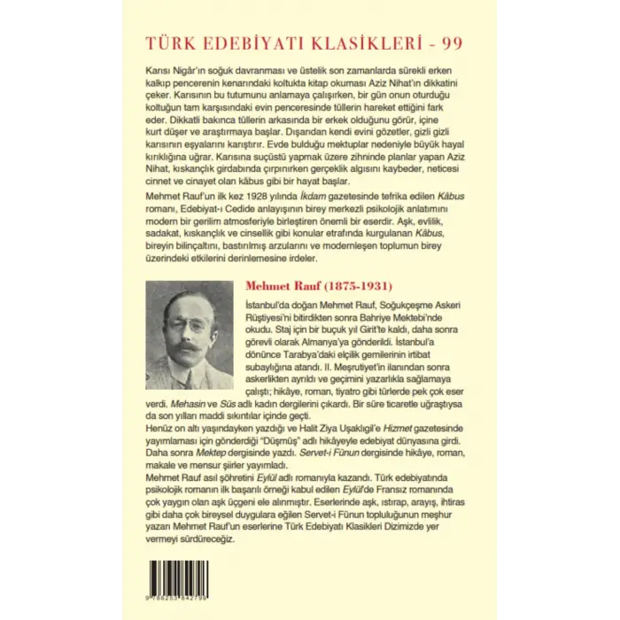 Kabus – Türk Edebiyatı Klasikleri 99