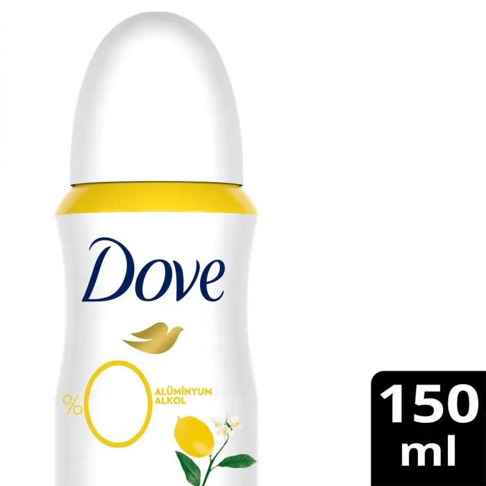 Kadın Deodorant%0 Alüminyum Limon Çiçeği & Vanilya 150ml