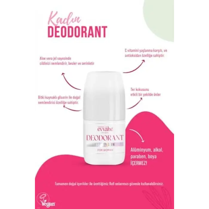 Kadın, Deodorant, 70ml
