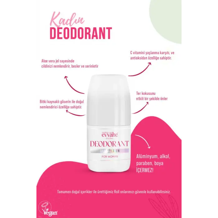 Kadın, Deodorant, 70ml