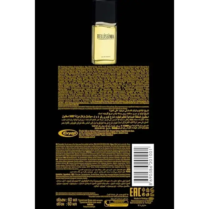 Kadın parfümü Edt, 60 ml