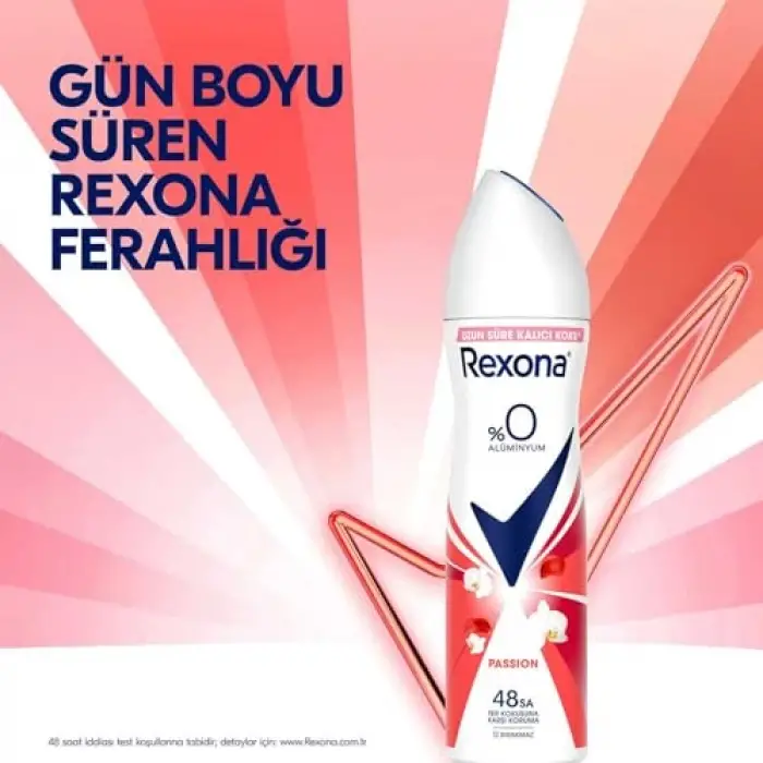 Kadın Sprey Deodorant Passion%0 Alüminyum 150 ml