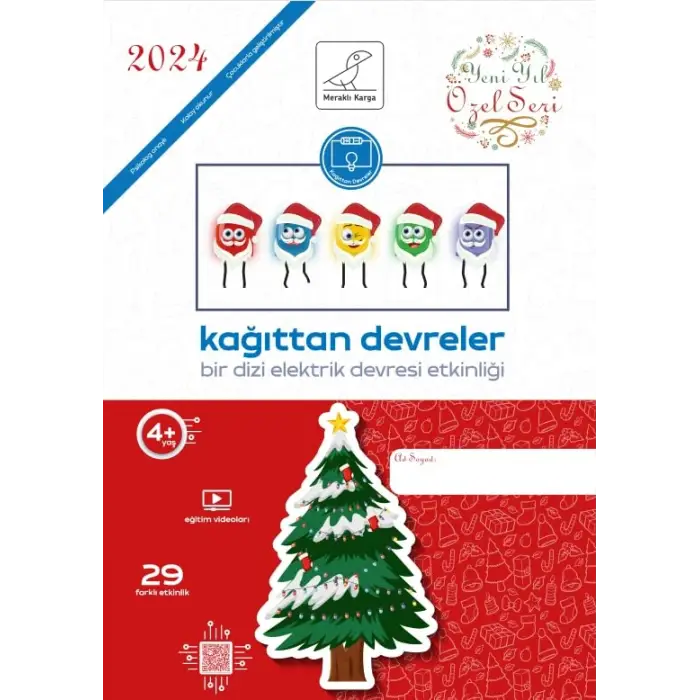 Kağıttan Devreler Yılbaşı Eğitim Kiti