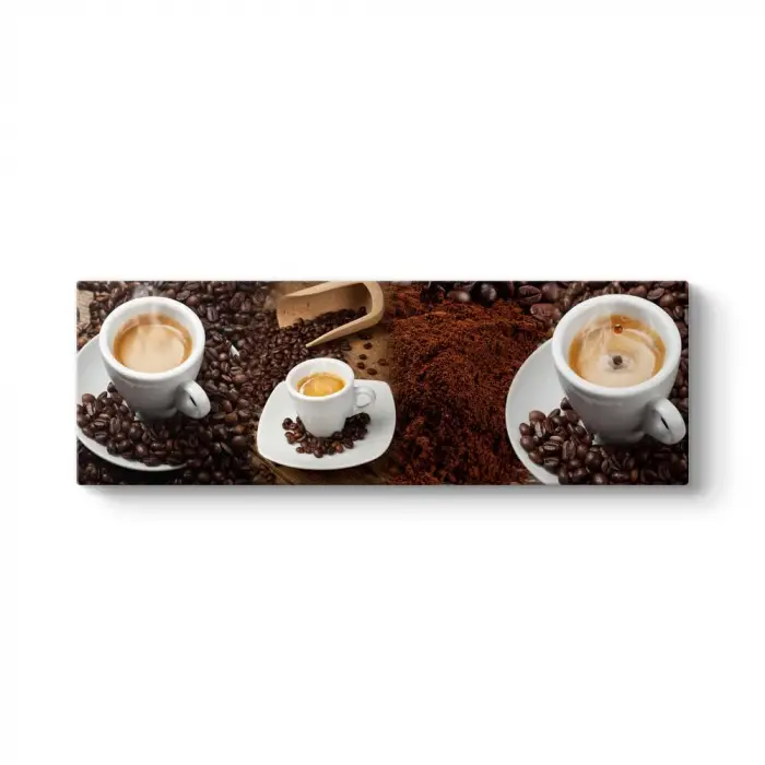 Kahve Panorama Tablo 90 x 30