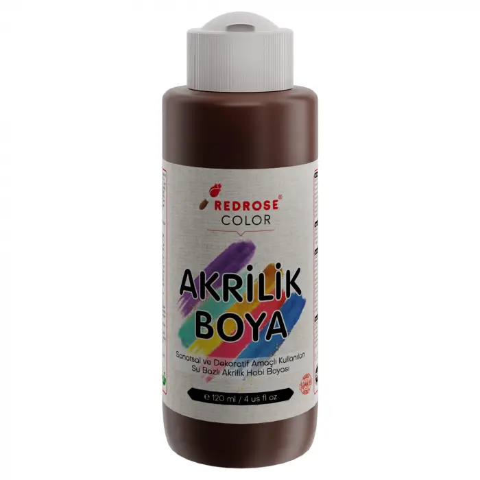 Kahverengi Akrilik Boya 120 ml