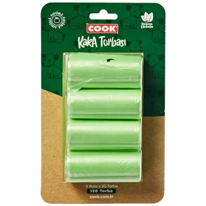 Kaka Torbası Yedeği, 30lu Rulo, 4lü Blister Paket