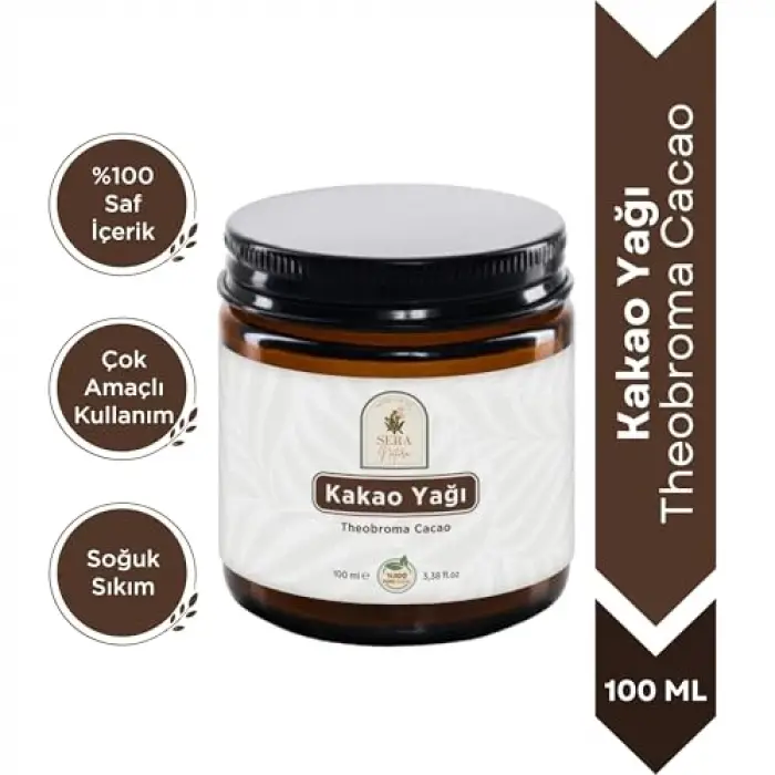Kakao Yağı 100 ml, %100 Saf
