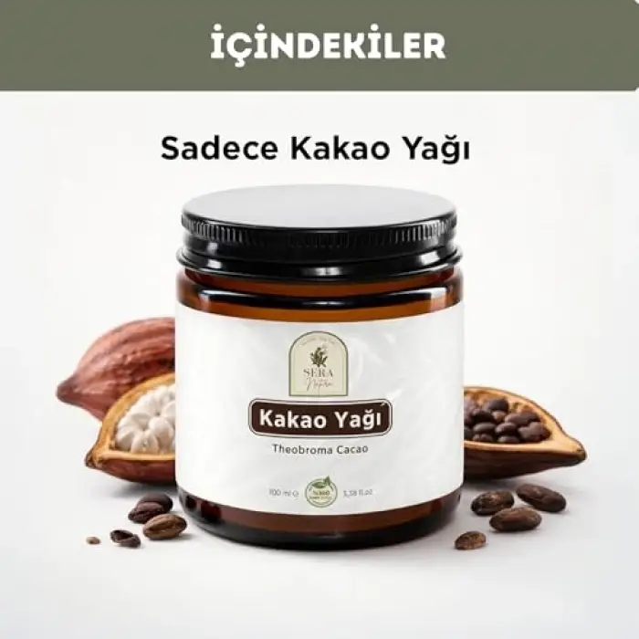 Kakao Yağı 100 ml, %100 Saf