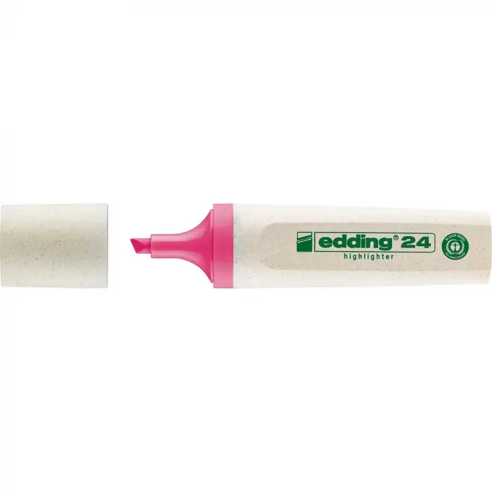 kalemlerine Highlighter 24 EcoLine, doldurulabilir, pembe