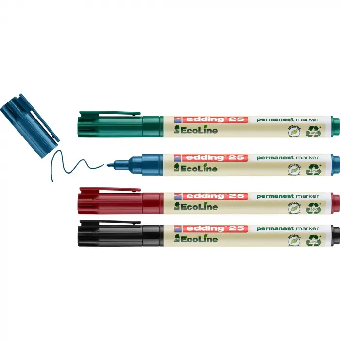 Kalıcı Marker 25 EcoLine, Doldurulabilir, 1 mm, Çeşitli