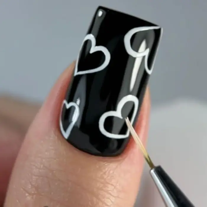 Kalıcı Oje K001 Siyah 4 ml