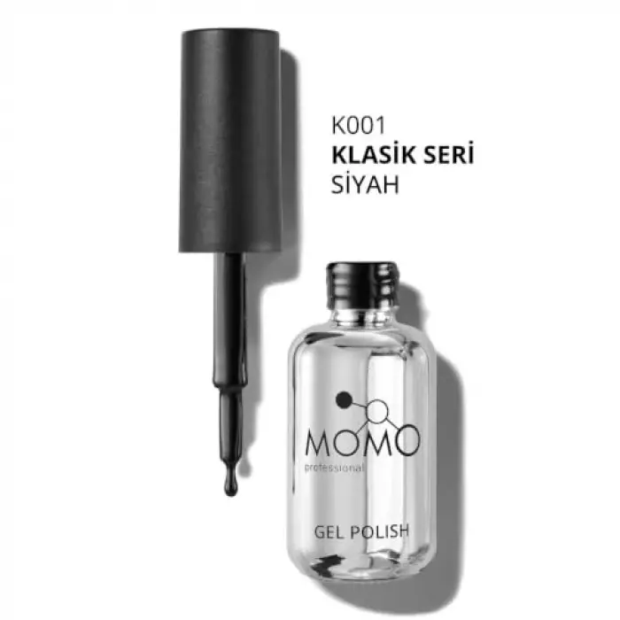 Kalıcı Oje K001 Siyah 4 ml