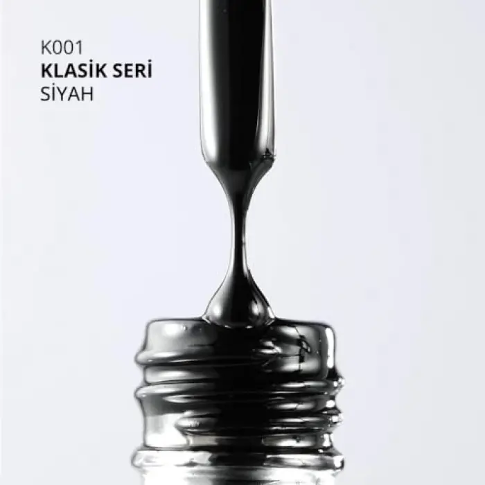 Kalıcı Oje K001 Siyah 4 ml