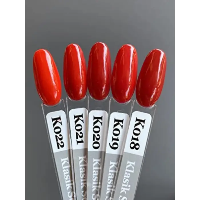 Kalıcı Oje K022 Nar Çiçeği Kırmızı 4 ml