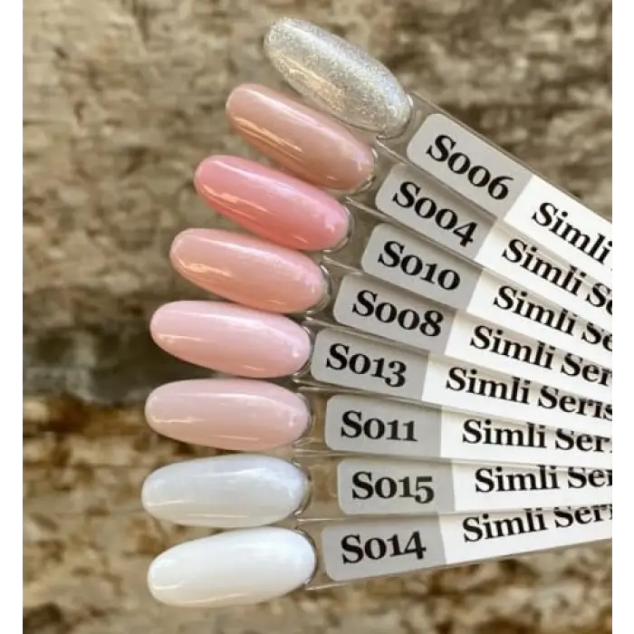 Kalıcı Oje S008 Simli Açık Yavruağzı 4 ml