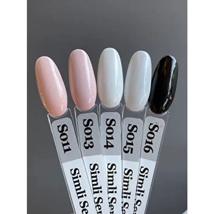 Kalıcı Oje S016 Hafif Simli Siyah 4 ml