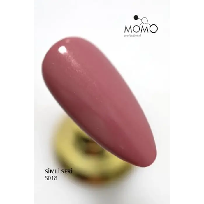 Kalıcı Oje S018 Simli Gül Kurusu 4 ml