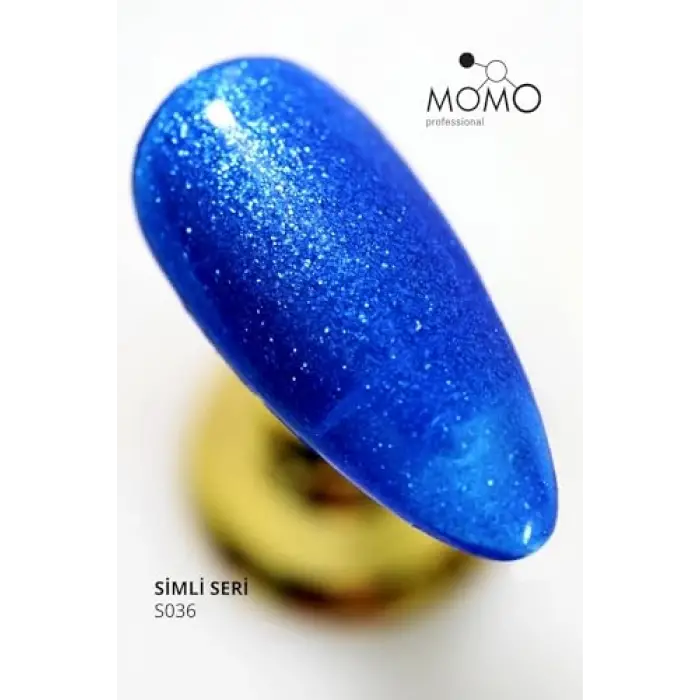 Kalıcı Oje S036 Simli Saks Mavi 14 ml