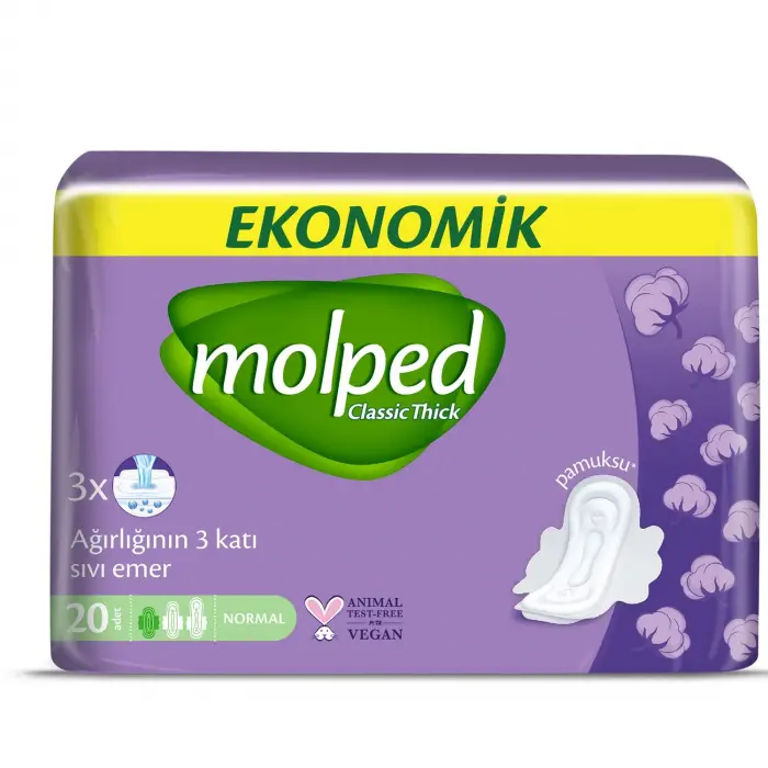 Kalın Hijyenik Ped Normal Ekonomik 20 Adet