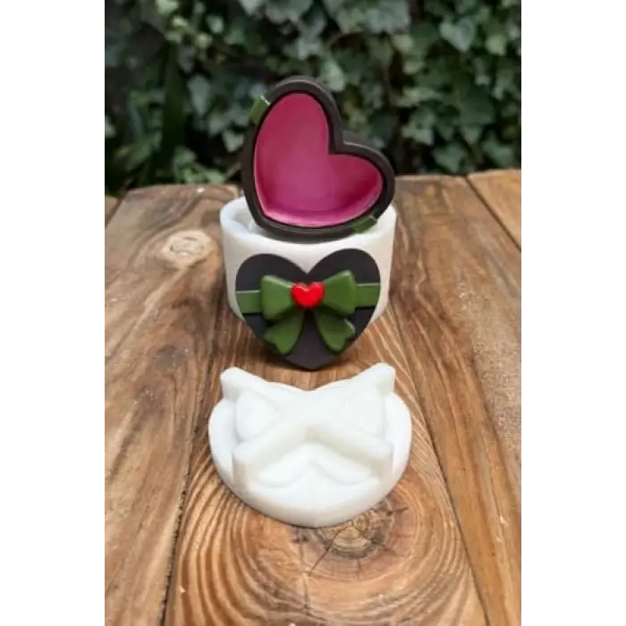 KALP PAKET Kapaklı Silikon Kap Kalıbı