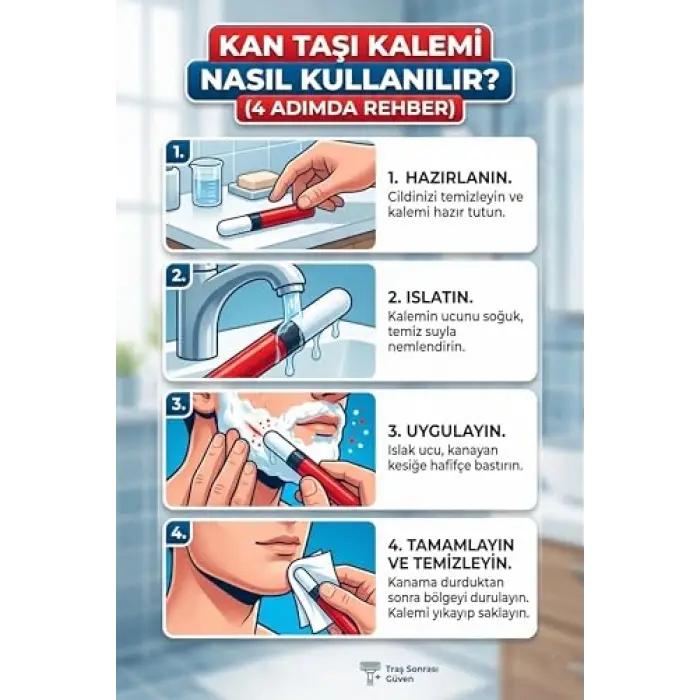 Kan Durdurucu Stick 4 Adet, 720187