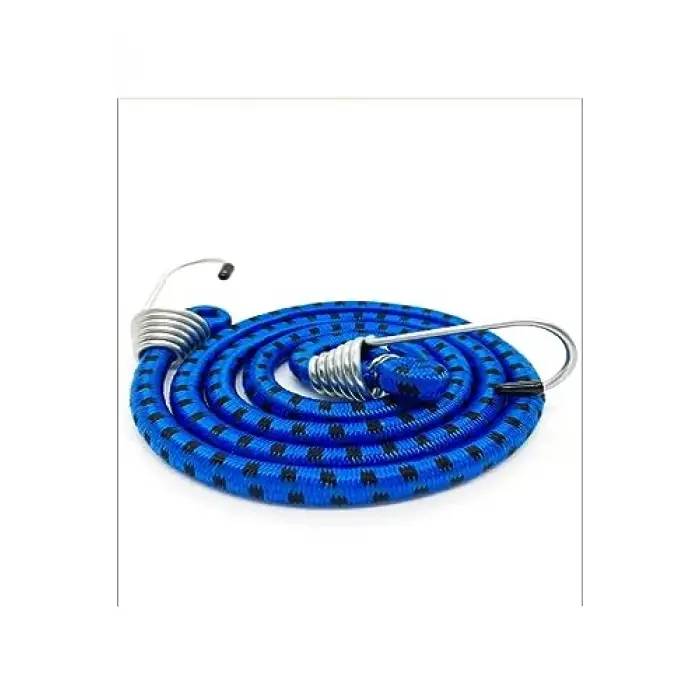 Kancalı Bagaj Gergi Lastiği, 80 cm, Çelik Uçlu, 3 Adet