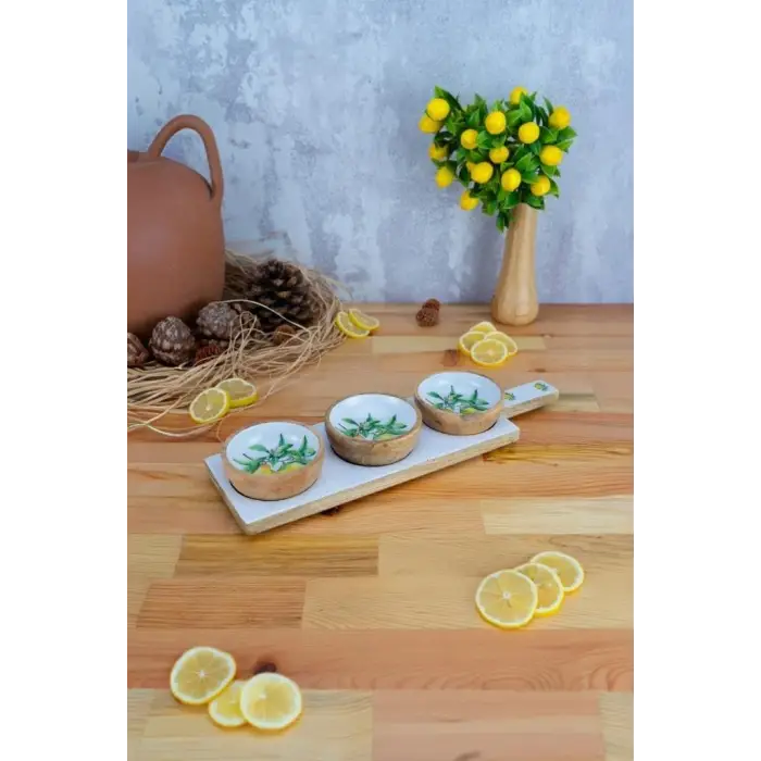 Kangura Limon 4 Parça Çerezlik