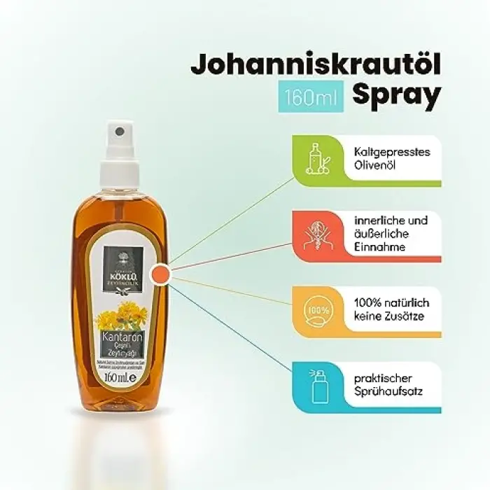 Kantaron Yağı 160 ml Sprey
