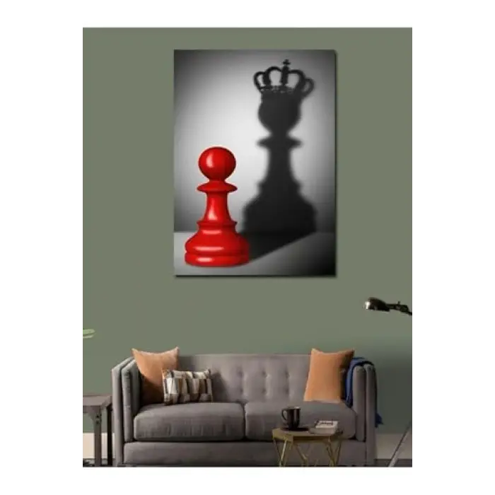 Kanvas Tablo Piyon Ve Vezir, 50cm x 70cm