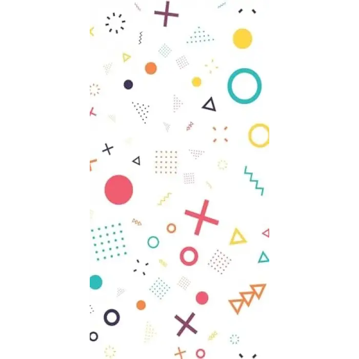 Kapı Giydirme Kapı Sticker Folyosu Geometrik Şekiller