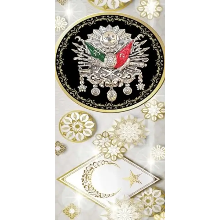 Kapı Giydirme Kapı Sticker Folyosu Osmanlı Arma