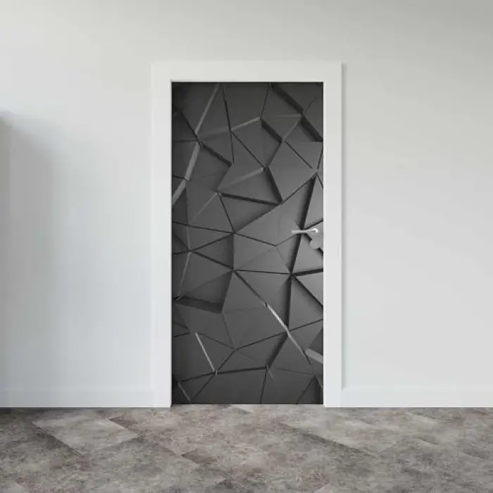 Kapı Giydirme Kapı Sticker Folyosu Tangram