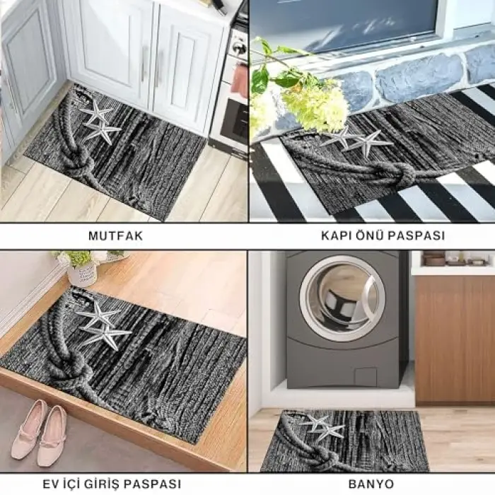 Kapı Önü Paspası Şık Ev 45x65 Paspas