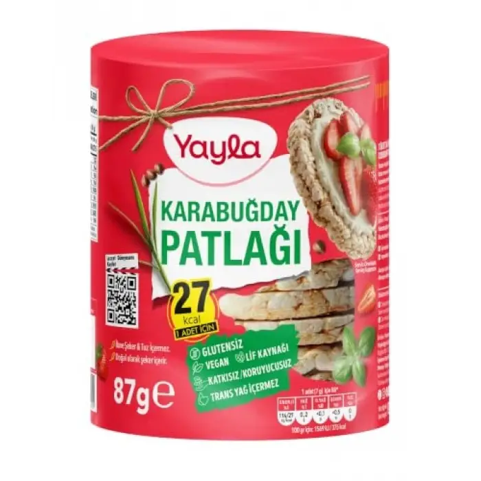 Karabuğday Patlağı Silindir 87 Gram