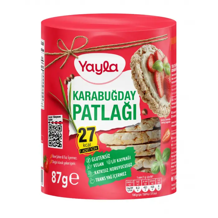 Karabuğday Patlağı Silindir 87 Gram