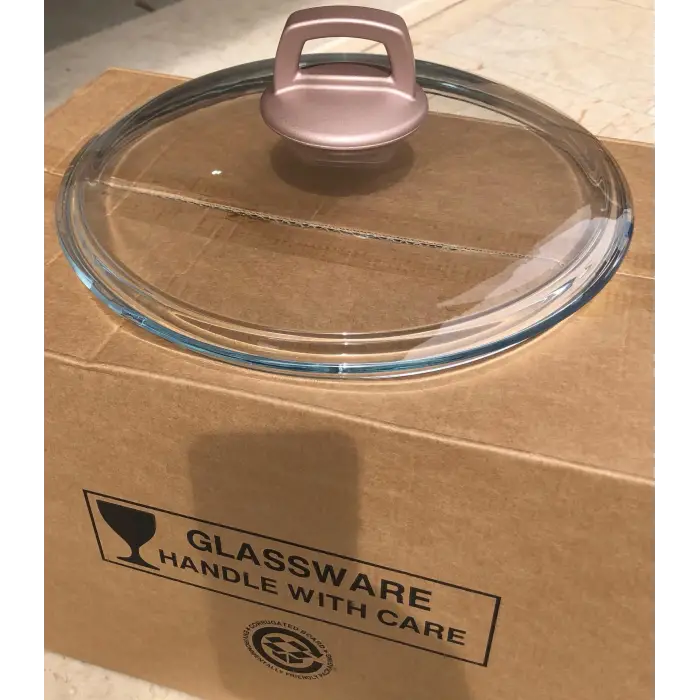 Karaca Rose Gold Kulp ve 30 cm Cam Kapağı