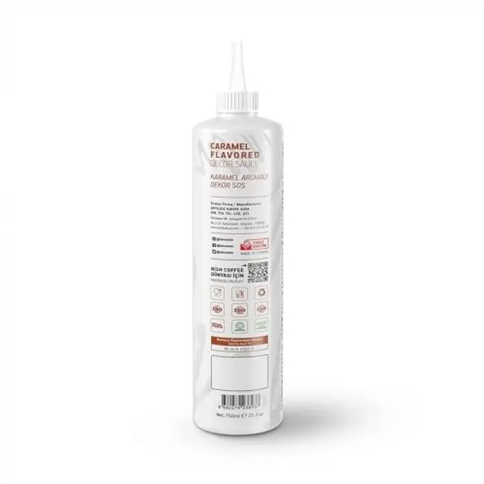 Karamel aromalı dekor sos 750 g
