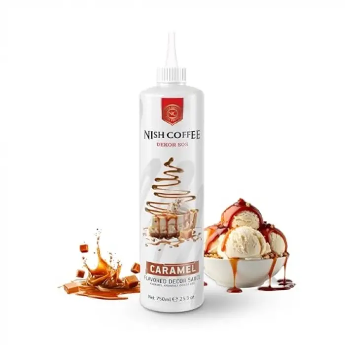 Karamel aromalı dekor sos 750 g