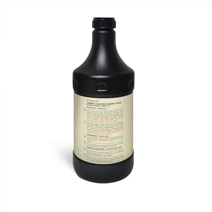Karamel aromalı gurme tatlı sosu, 2.500 g