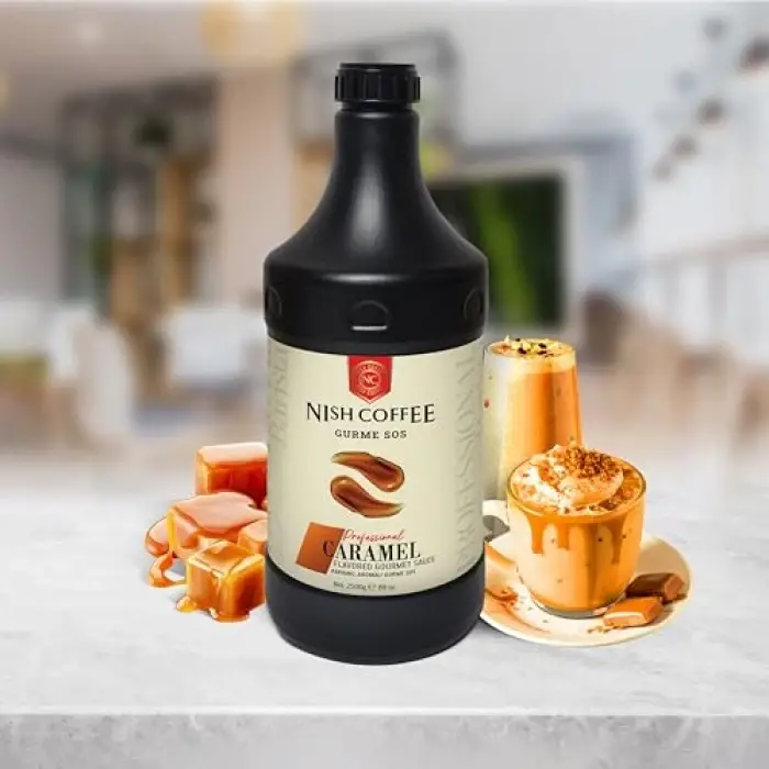 Karamel aromalı gurme tatlı sosu, 2.500 g