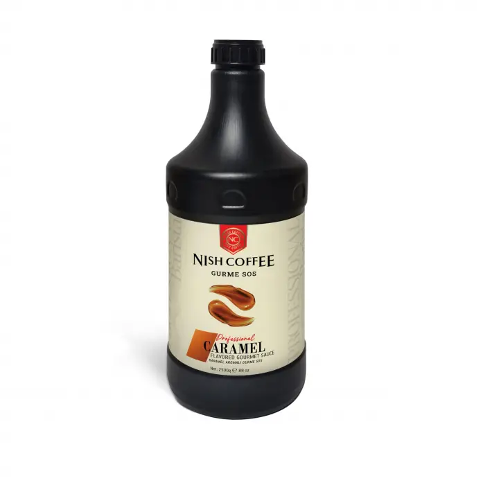 Karamel aromalı gurme tatlı sosu, 2.500 g