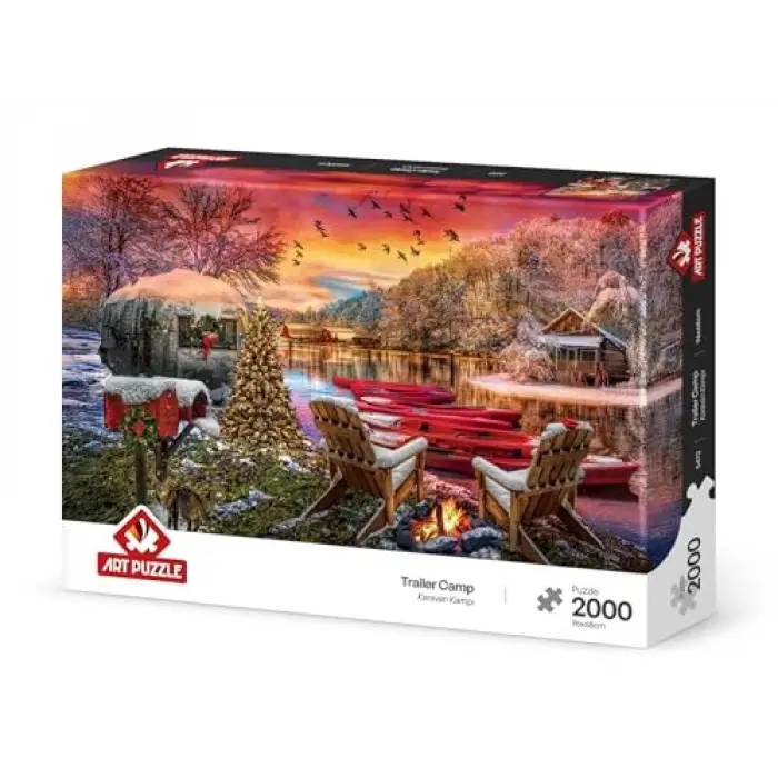 Karavan Kampı 2000 Parça Puzzle