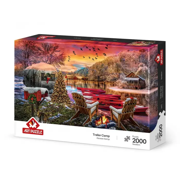 Karavan Kampı 2000 Parça Puzzle