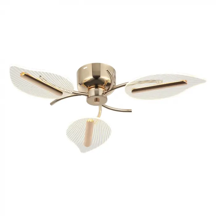 Karden 3lü Altın Ledli Plafonyer 22W 3000K
