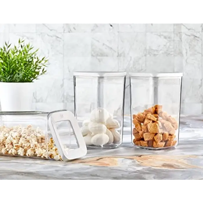 Kare Saklama Kabı, 3X1200 Ml