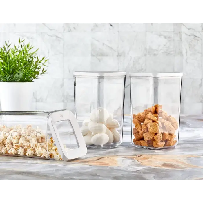 Kare Saklama Kabı, 3X1200 Ml